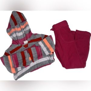 Girls Crazy 8 Fleece Outfit